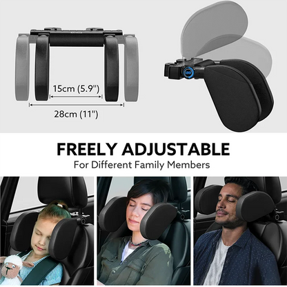 travel headrest for car seat