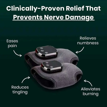 Heated foot and ankle massager