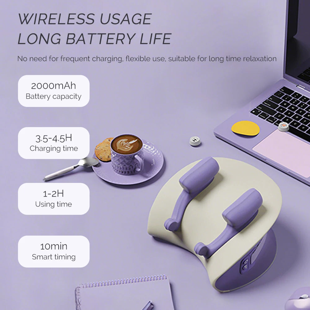portable heated massager