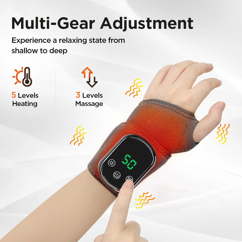 Infrared Heated Wrist Support for Everyday Use