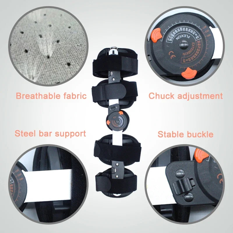 Breathable knee orthosis