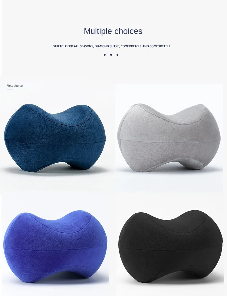 Memory foam pillow for back pain