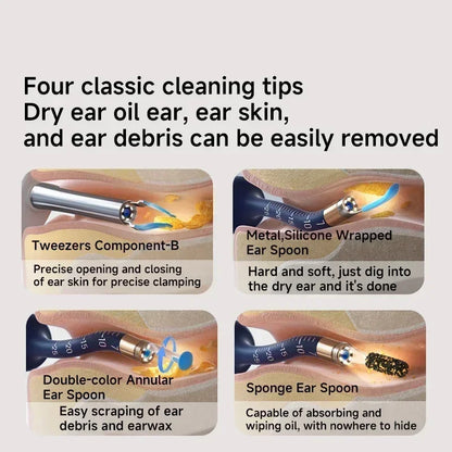 Bebird EarSight Plus R37R – Safe Visual Ear Cleaner with 10MP HD Camera for Elderly