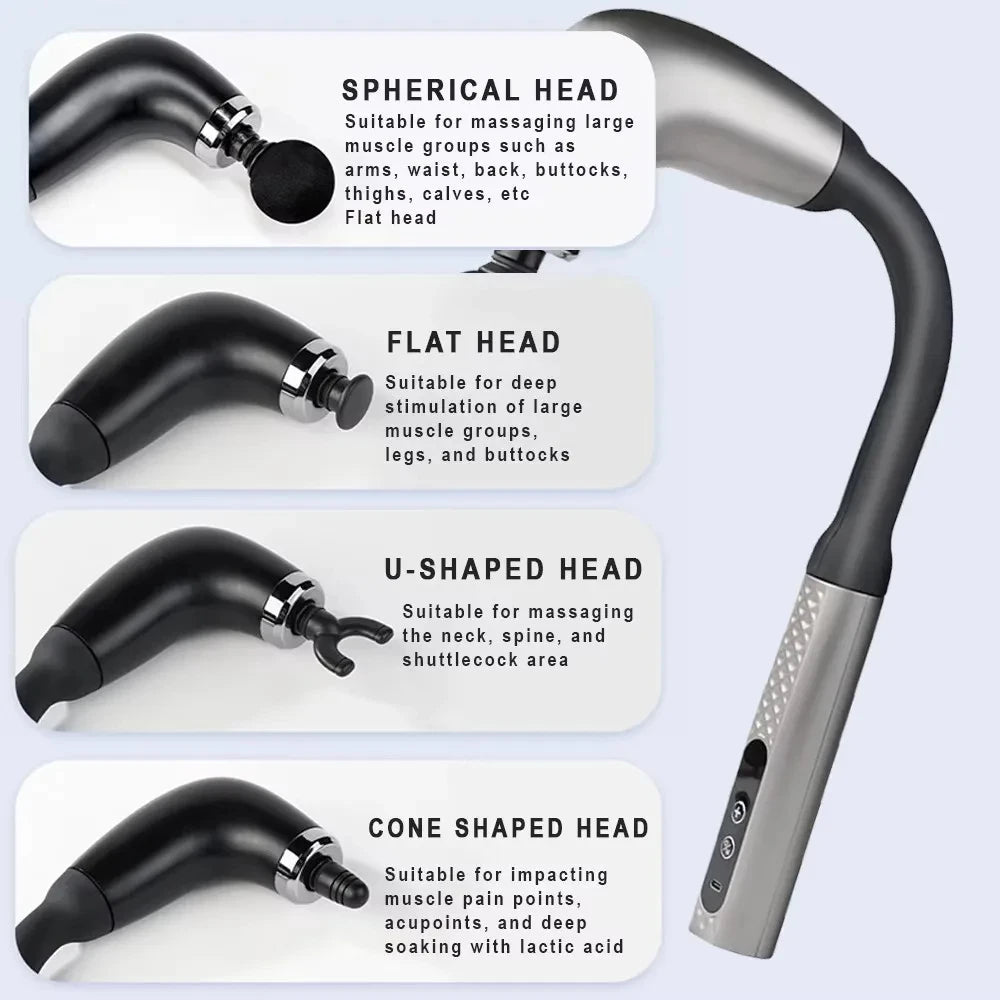 Lightweight handheld massager