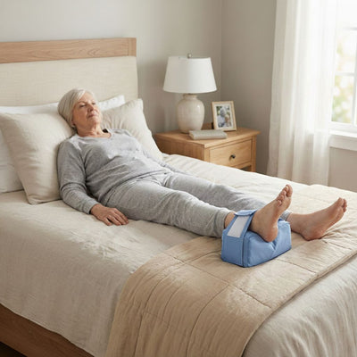 Orthopedic Senior Knee Pillow with Strap – Comfortable Pain Relief for Better Sleep