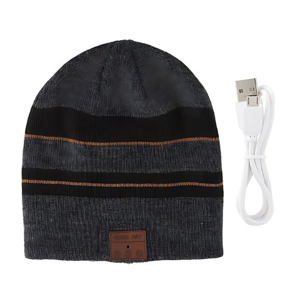 knitted music hat