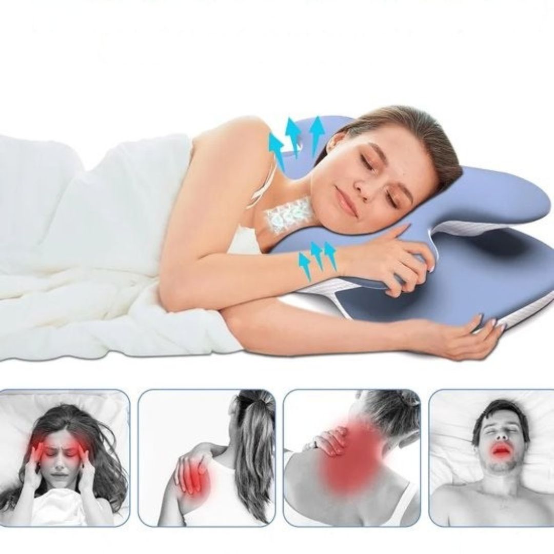  memory foam cervical pillow