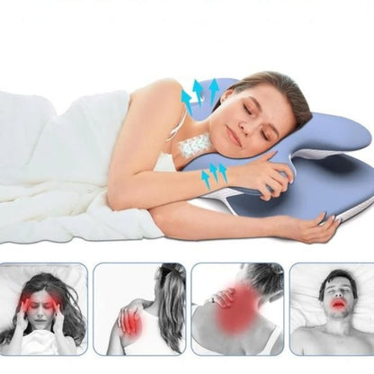  memory foam cervical pillow