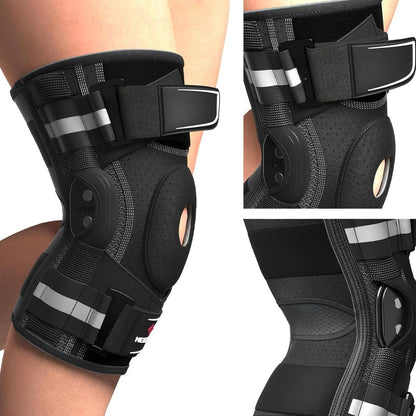 Adjustable Elderly Man's Knee Brace – Gentle Support & Comfort