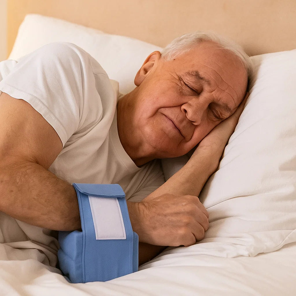 Orthopedic Senior Knee Pillow with Strap – Comfortable Pain Relief for Better Sleep