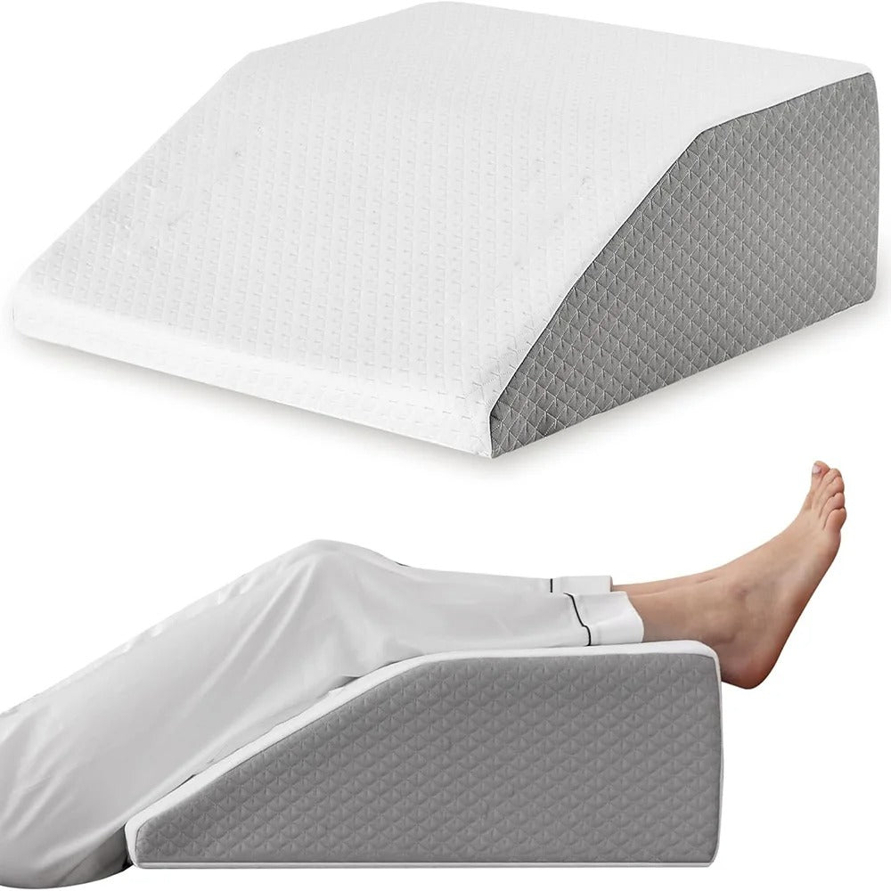 8-Inch Leg Elevation Pillow – Gentle Support for Seniors & Recovery
