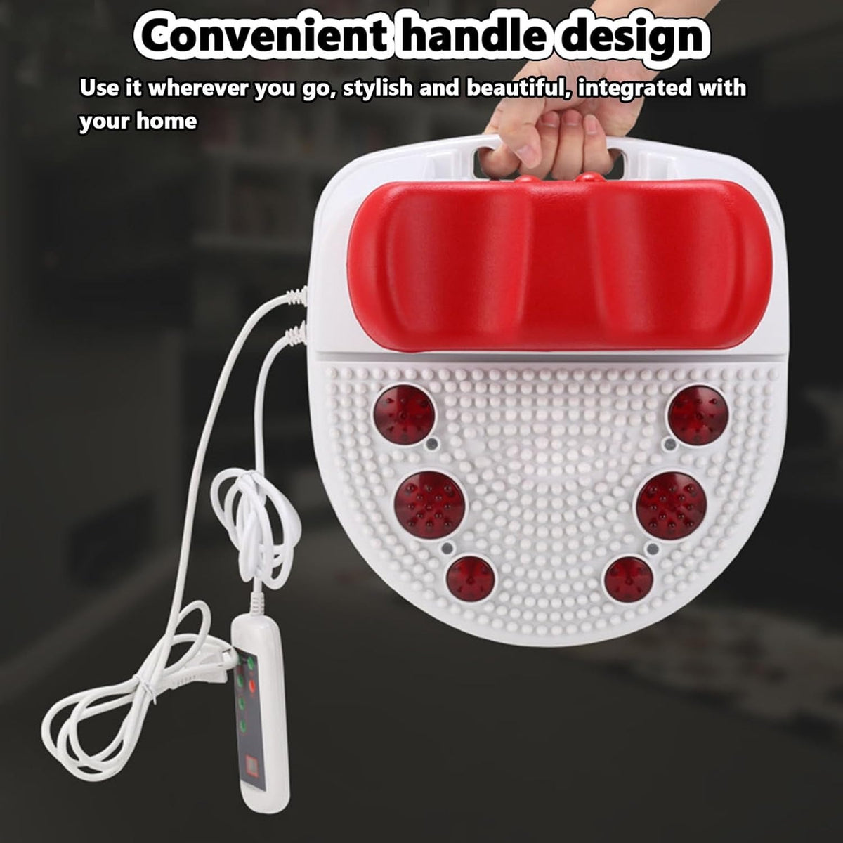 Electric foot swing massager